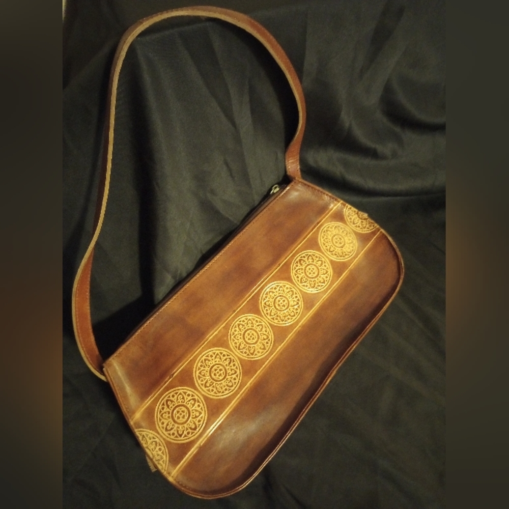 Vintage Wilson's leather boho bag